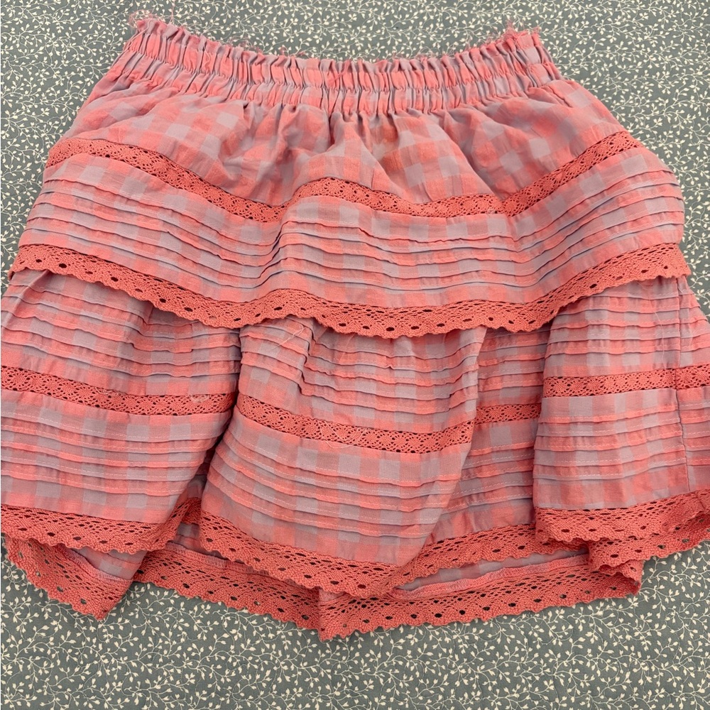 Lizard Thicket Rosy Layered Skirt